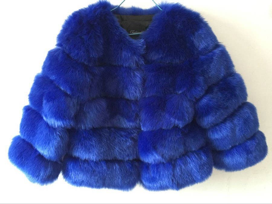 Marayn – wholesale Jacket – Women's – Luxury Faux Fox Fur Short Jacket for Women47