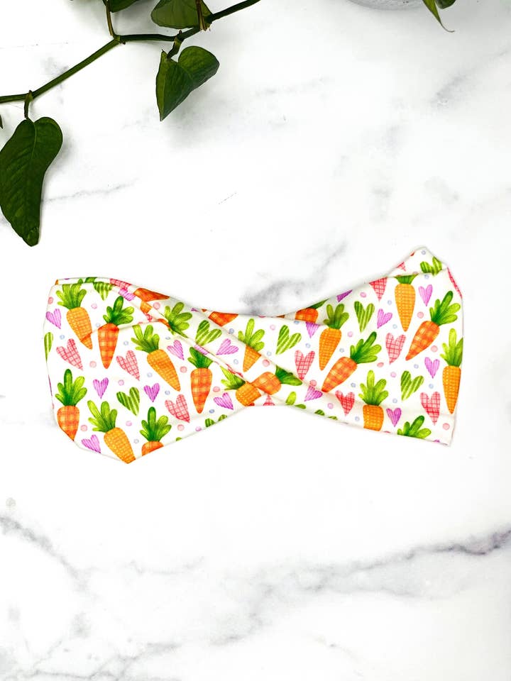 Fascia per Capelli a Torsione di Carota per la vendita all'ingrosso da parte di MandaBees Headbands