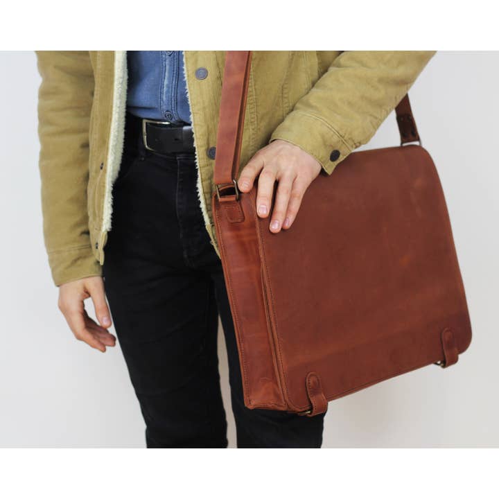 Pol Leather Studio - Wholesale Laptoptas - Dames - Leren Laptoptas Voor 13 Macbook, Laptoptas5