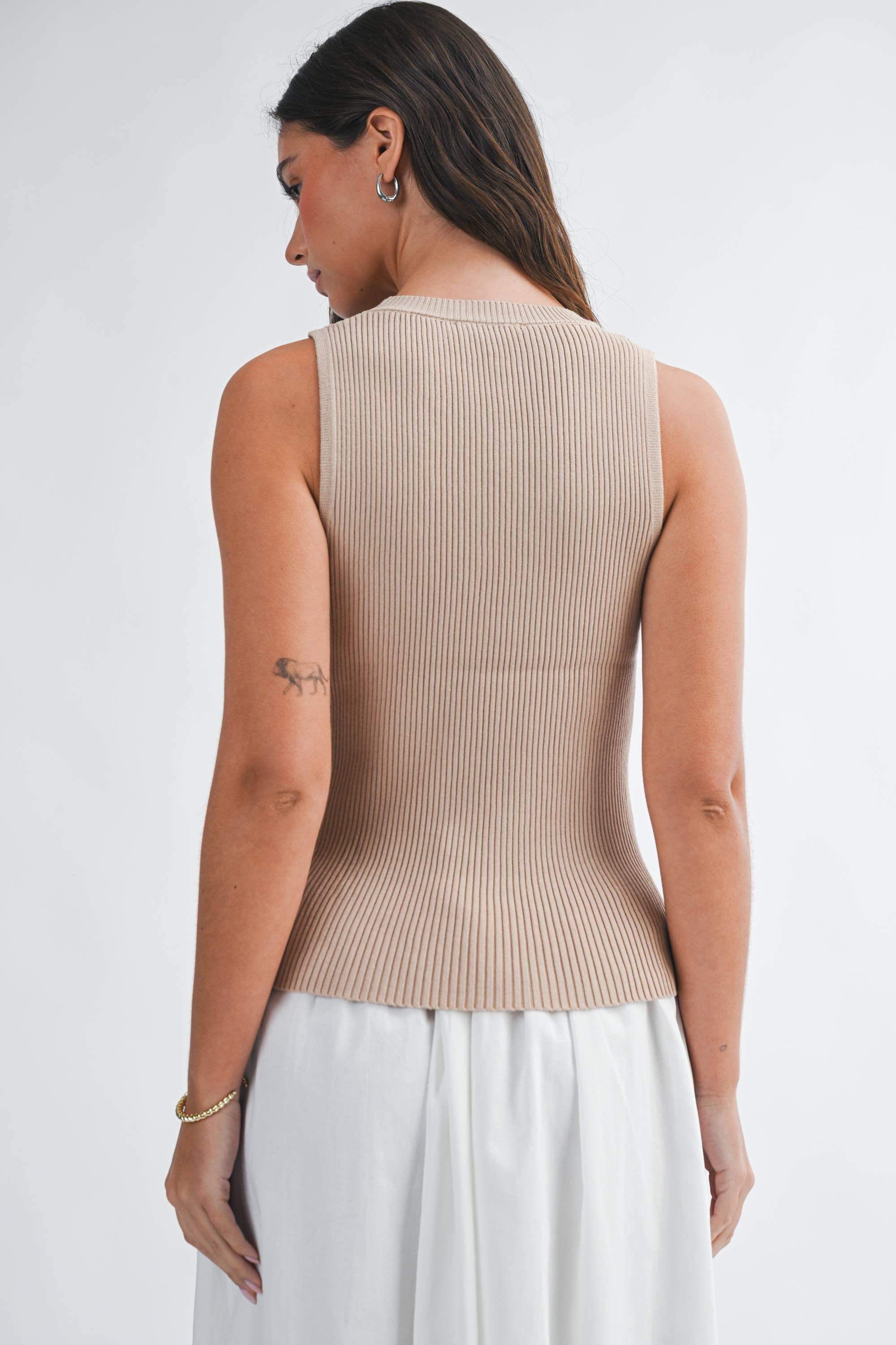 AEMI + CO - Wholesale Tank Top - Women's - 3131DN Jadine Knit Tank 39