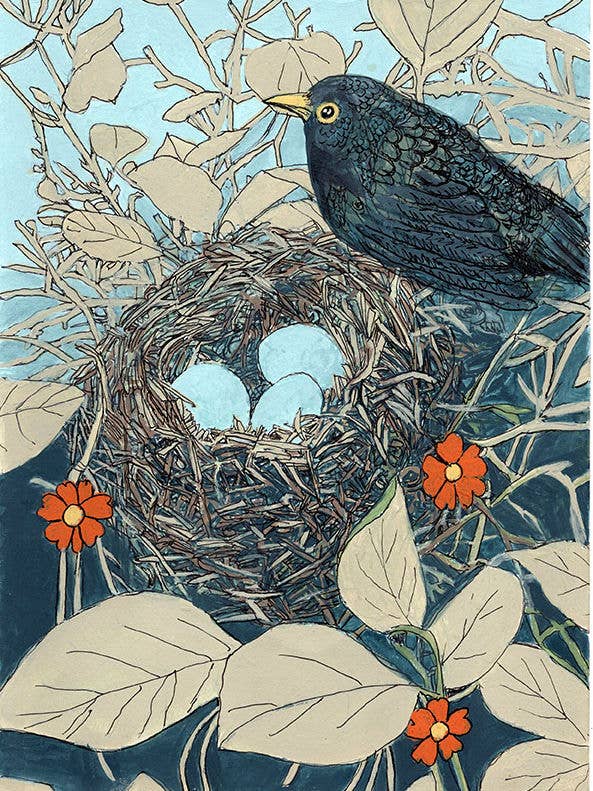 Stampa giclée Annies Garden per la vendita all'ingrosso da parte di Between the Woods and Sea