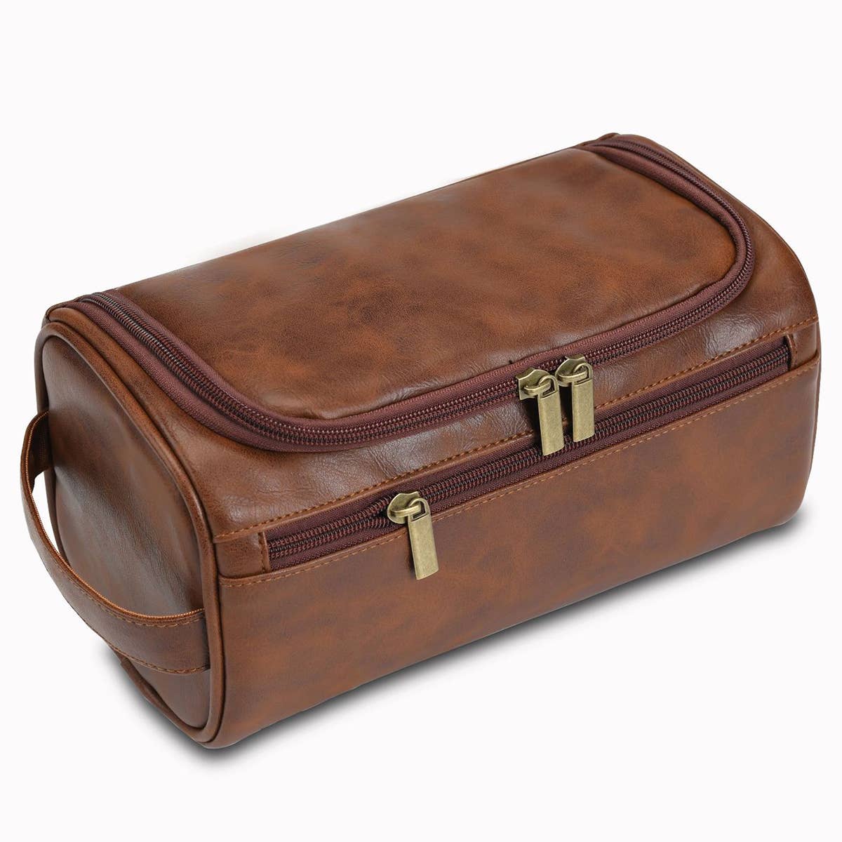 ACCITY - Wholesale Makeup/Cosmetic Bag - RETRO TRAVEL PU LEATHER COSMETIC BAG_CWAB05768