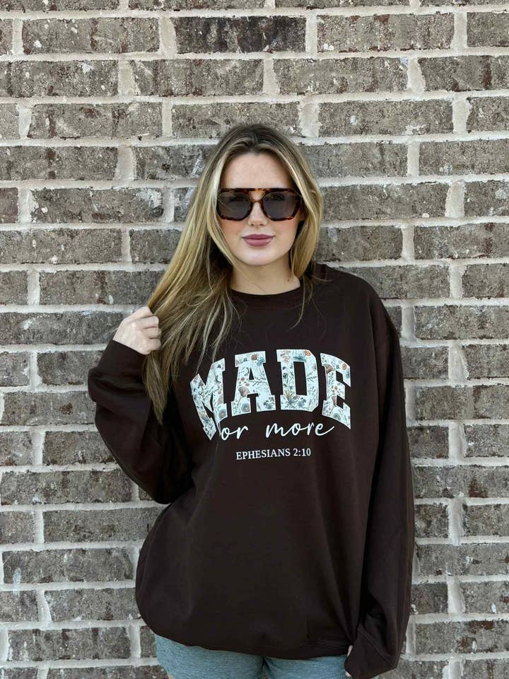 Adelle Linen - Wholesale Grafisch sweatshirt - Dames - GEMAAKT VOOR MEER SWEATSHIRT0