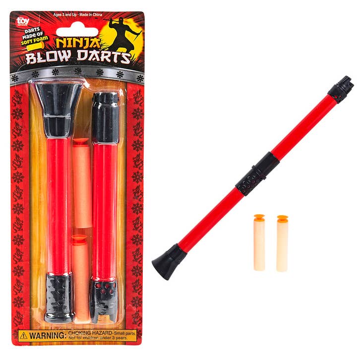 La Luna Bella - Toys - Wholesale Classic Toy - Kids - 13" NINJA BLOW DARTS LLB kids toys
