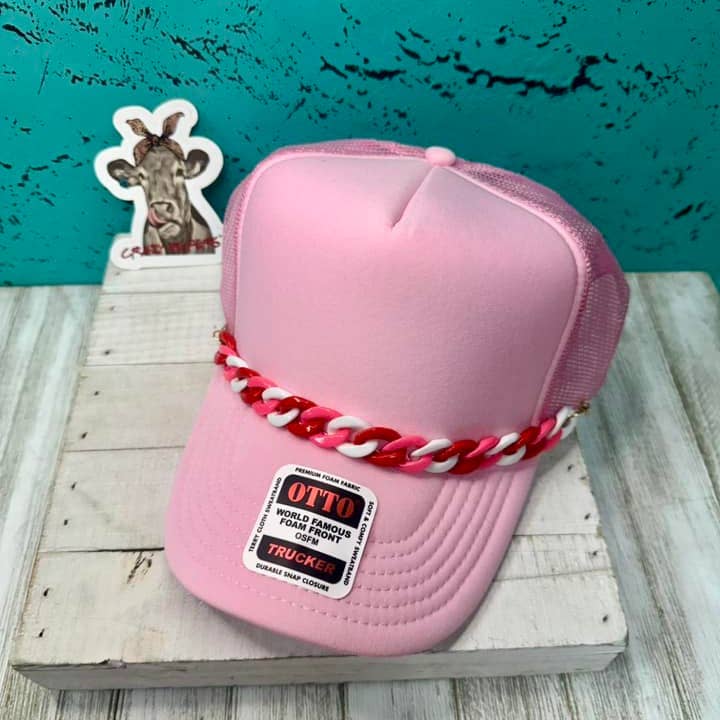 Crazy Heifers Wholesale - Wholesale Hat Accessory - Women's - Trucker Hat Chains V7-LARGE CHAIN5