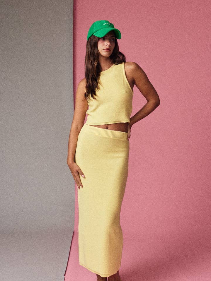 PX17294 Ensemble Deux Pièces Côtelé en Maille Lara pour la vente par Papermoon