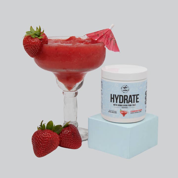 Coffee Over Cardio® - Wholesale Powdered Health Drink - Hydrate Strawberry Daiquiri Electrolyte Powder Drink Mix