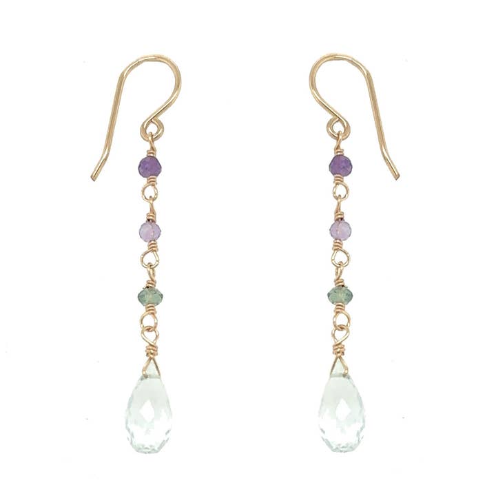 Fioritura del Deserto - Orecchini con Gemme di Agave Luminescente per la vendita all'ingrosso da parte di Vannucci