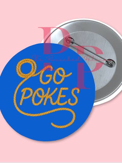Botón de día de juego de Go Pokes Mcneese para venta al por mayor de The Panicked Pelican