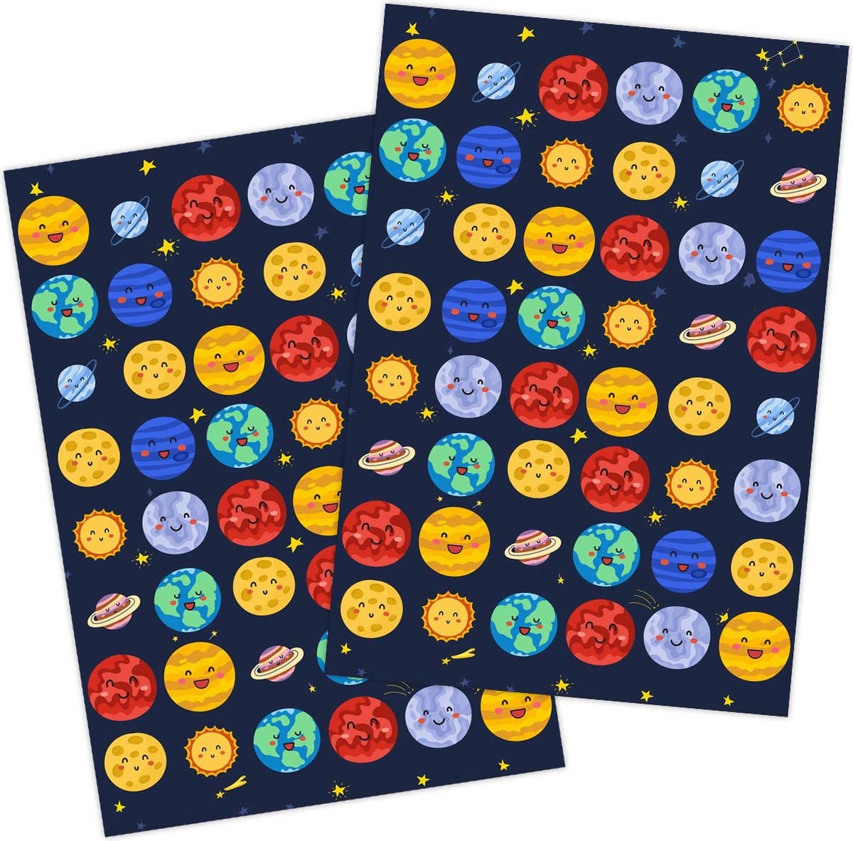 Sticker Varia - Vente Autocollant - Enfant et bébé - Tableaux de récompenses galaxie avec autocollants3