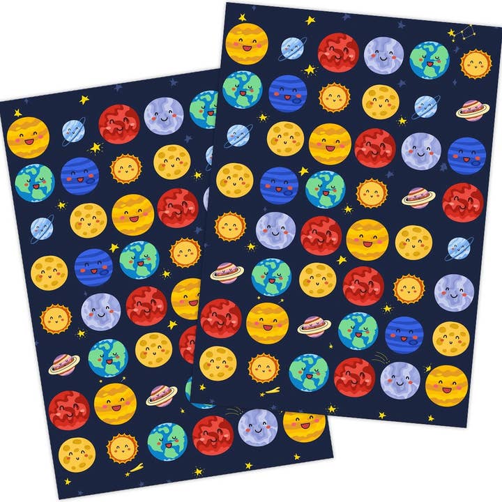 Sticker Varia - Vente Autocollant - Enfant et bébé - Tableaux de récompenses galaxie avec autocollants3