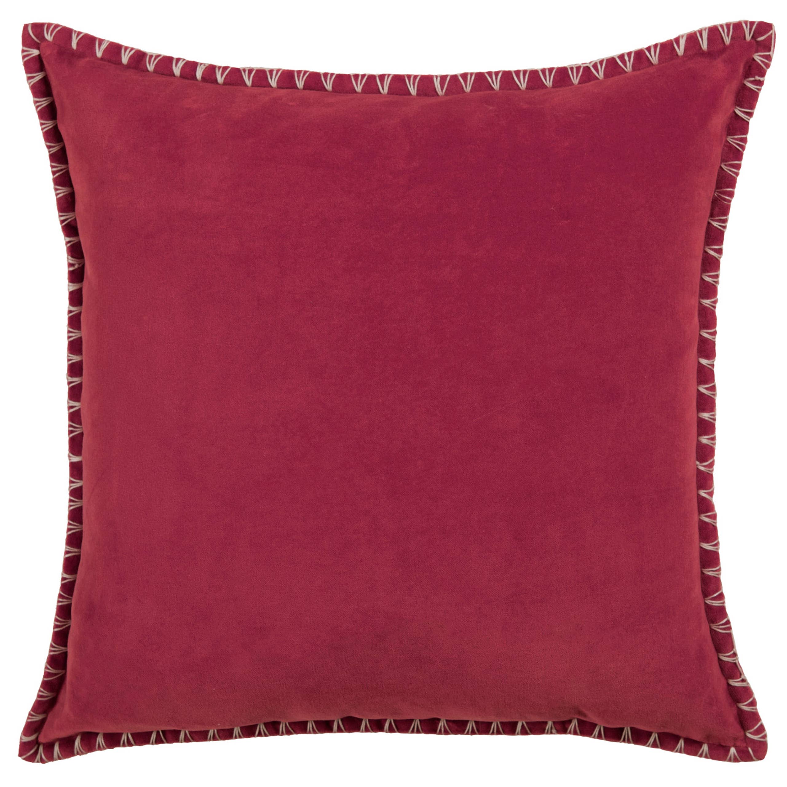 Stitch Embroidered Cushion Pomegranate for wholesale on Faire1