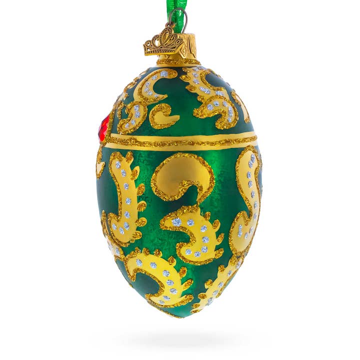 BestPysanky - Vente Objets de décoration - Ornement en verre royal Œuf Mémoire d'Azov 18911