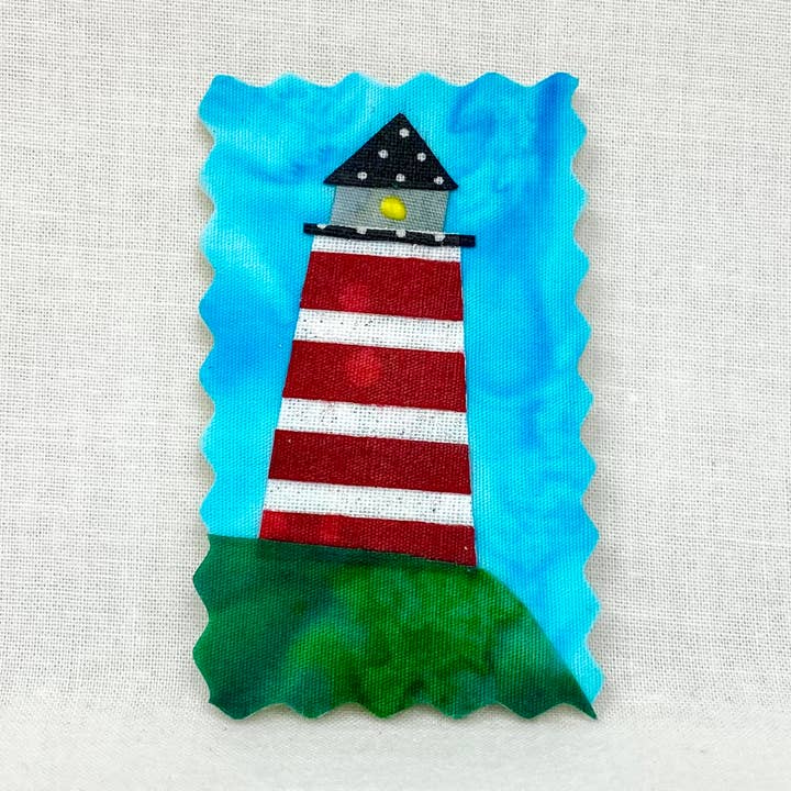 Magnete del faro per la vendita all'ingrosso da parte di Maine Hill Studio