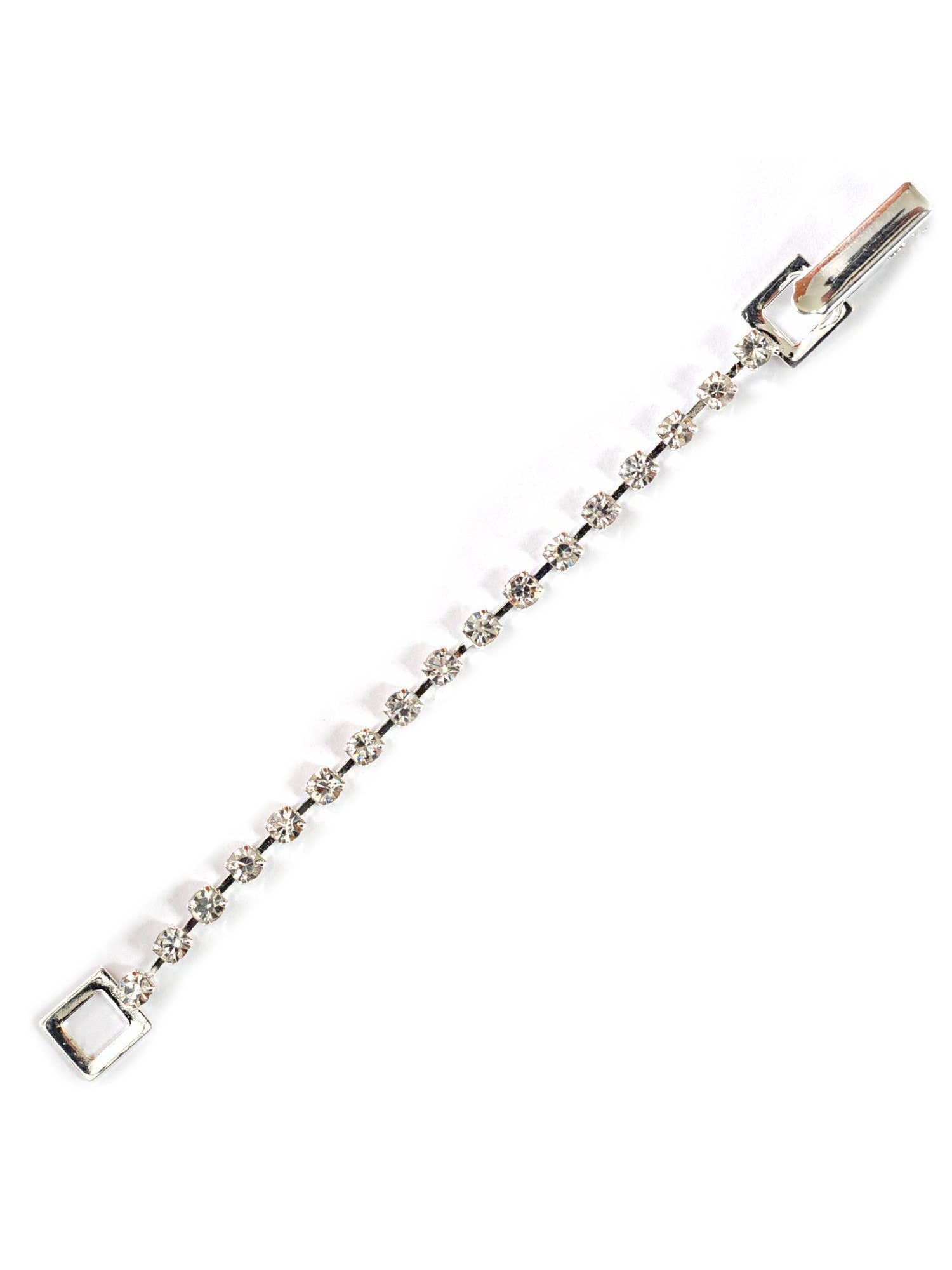 Cool Crystals - Wholesale Extender Chain - (19002-100) Silver Crystal Extender Accessory0