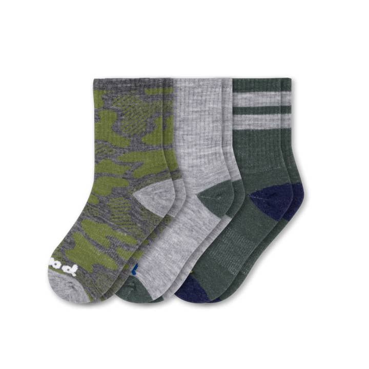 Pacas - Wholesale Socks - Kids - 3 Pack - Kids' Crew Pacas Socks9