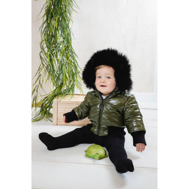 Mon Tresor Bebe - Wholesale Jacket - Baby - Rib and Ruff Jacket