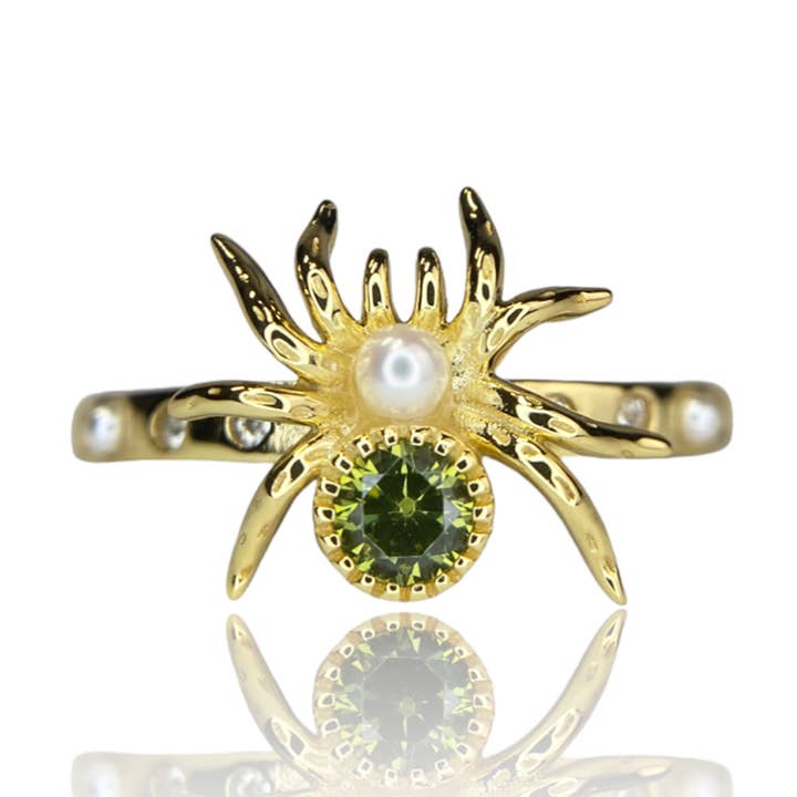 Spiders Kiss Ring for wholesale by Benny Loves Stella