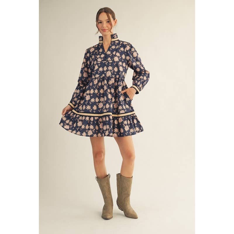 STYLE USA - Wholesale Dress - Women's - Floral Dress2