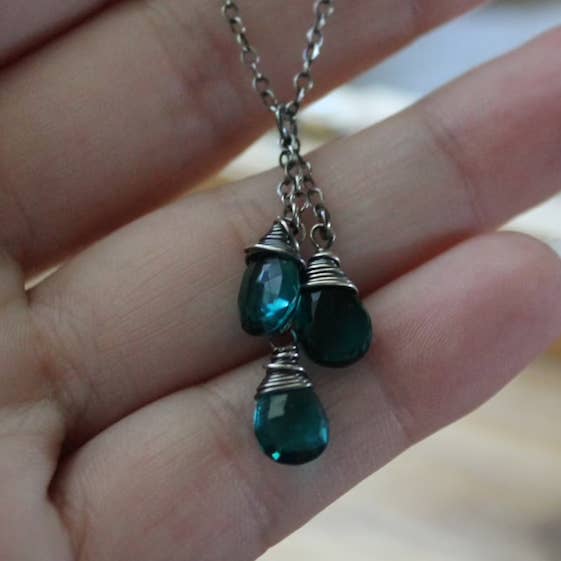 Blue Soul Designs - Vendita all'ingrosso Collana con ciondolo/pendaglio - Come visto sulla collana di The Vampire Diaries-Cascade
