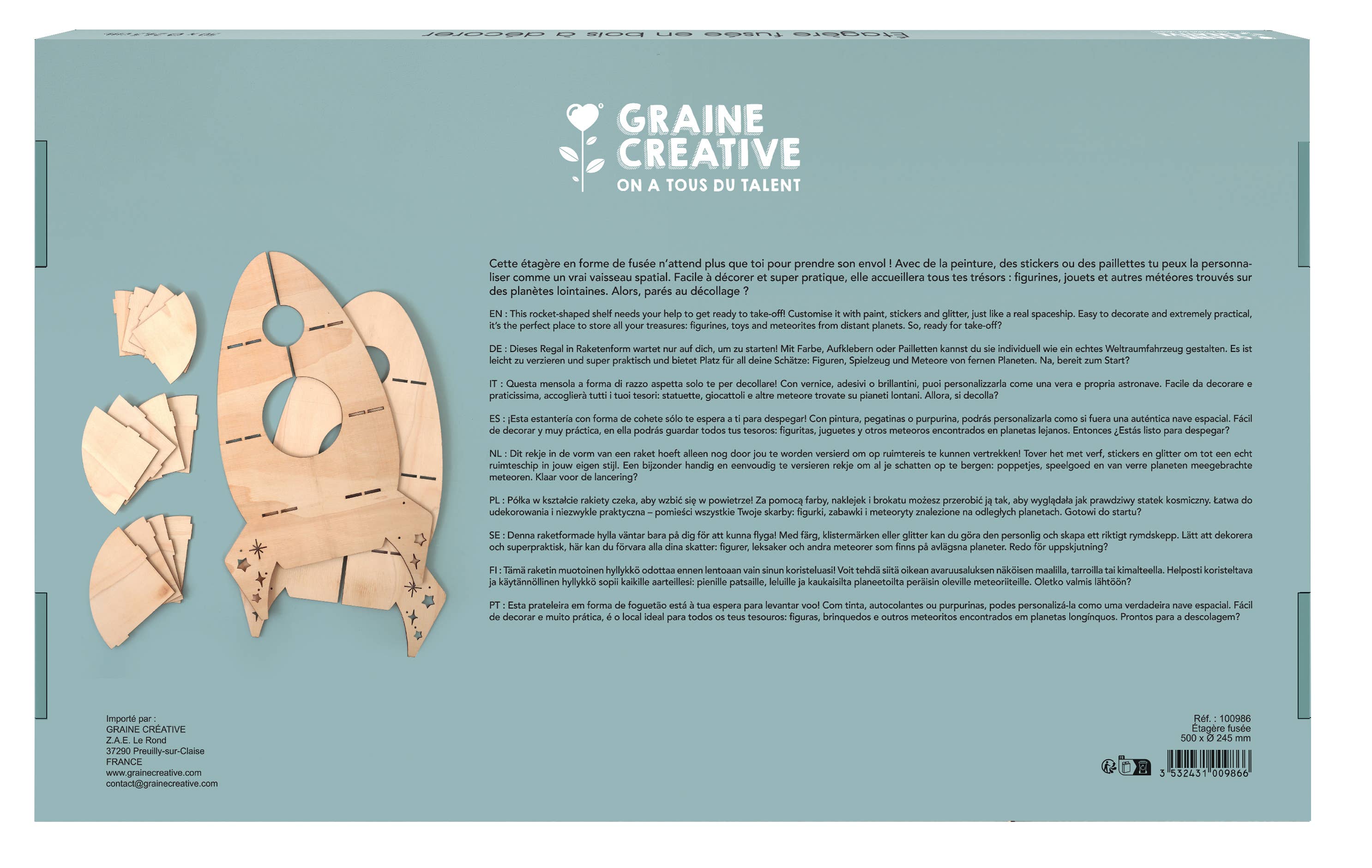 Graine Créative - Wholesale Wood Toy - Kids - ROCKET SHELF5