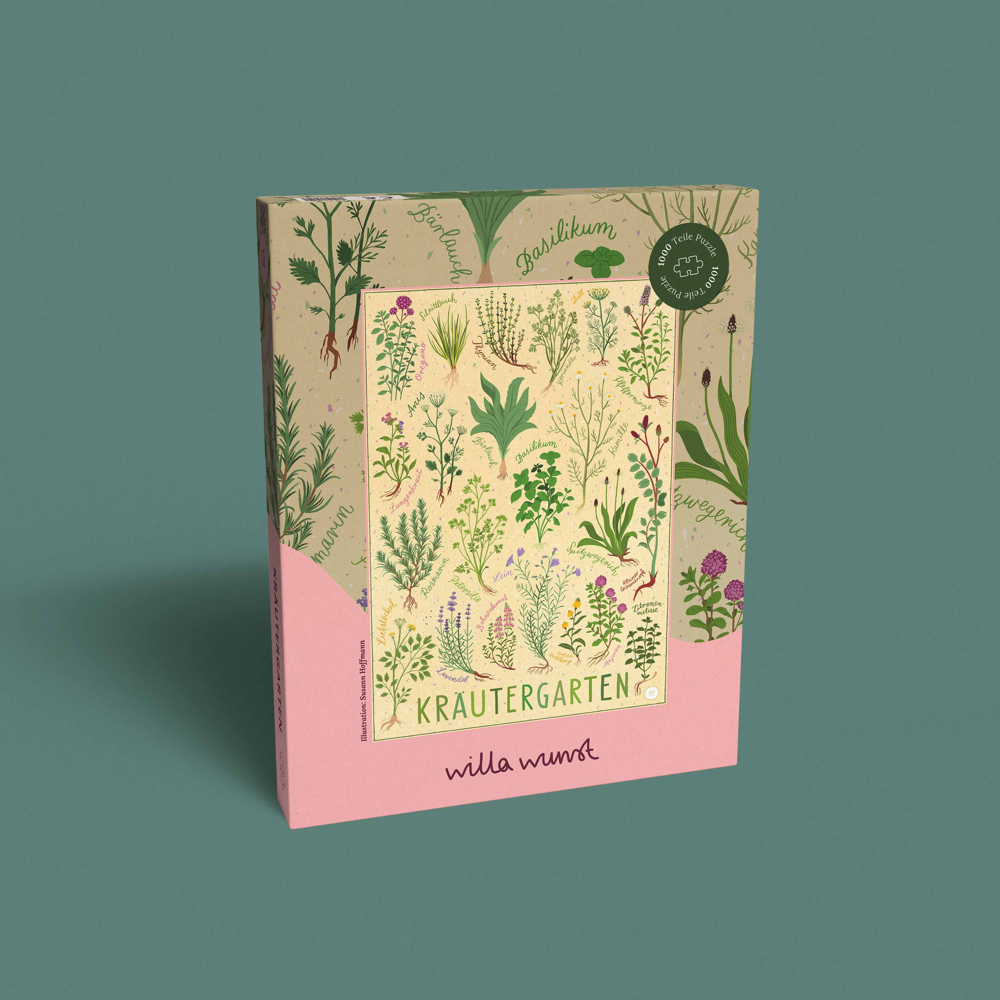 Willa Wunst GmbH - Vendita all'ingrosso Puzzle - Adulti - Giardino delle erbe Puzzle2