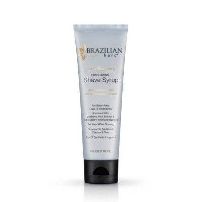 Brazilian Bare Blueberry Exfoliating Shave Syrup 4oz - New for wholesale by This is Beauty