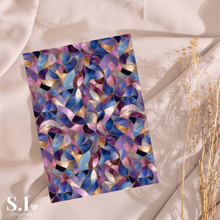 S.I. Originals - Wholesale Craft supplies - Transfer Paper - Mosaic | For Polymer Clay - Water Transfer Paper - 1025-010