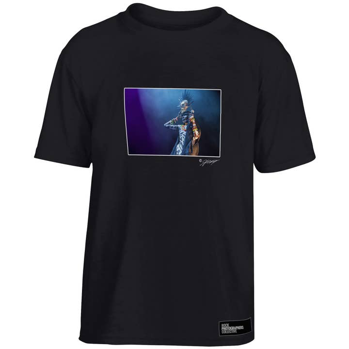 Maglietta da bambino Grace Jones London 2017 per la vendita all'ingrosso da parte di Rock Photographers Collective