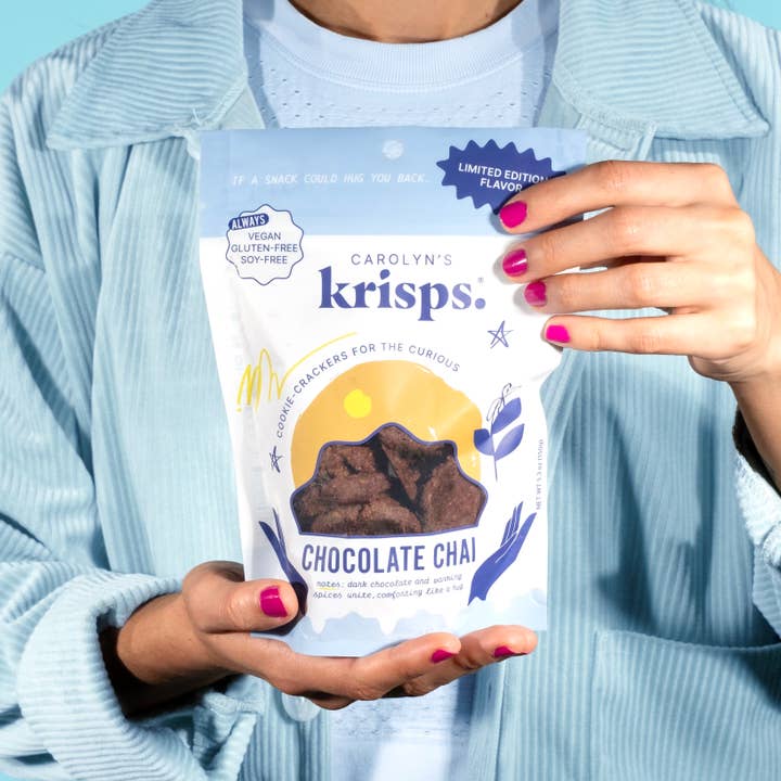 Carolyn's Krisps - Wholesale Cookie - Chocolate Chai Krisps - Gluten-free, vegan