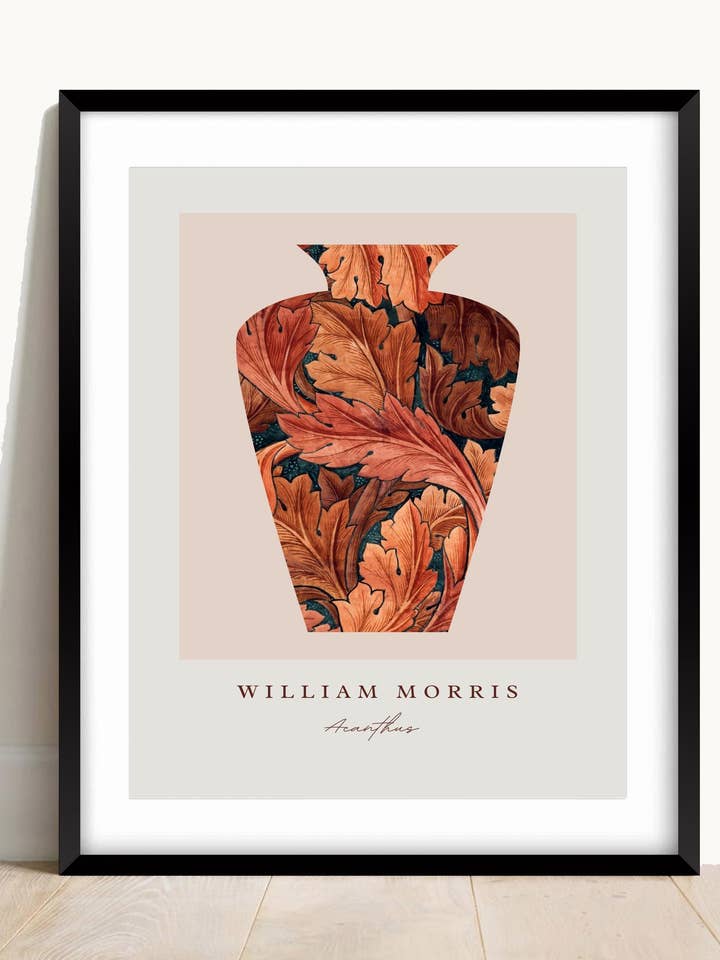 William Morris Acanthus Print for wholesale by AwalkonthewildsideUK