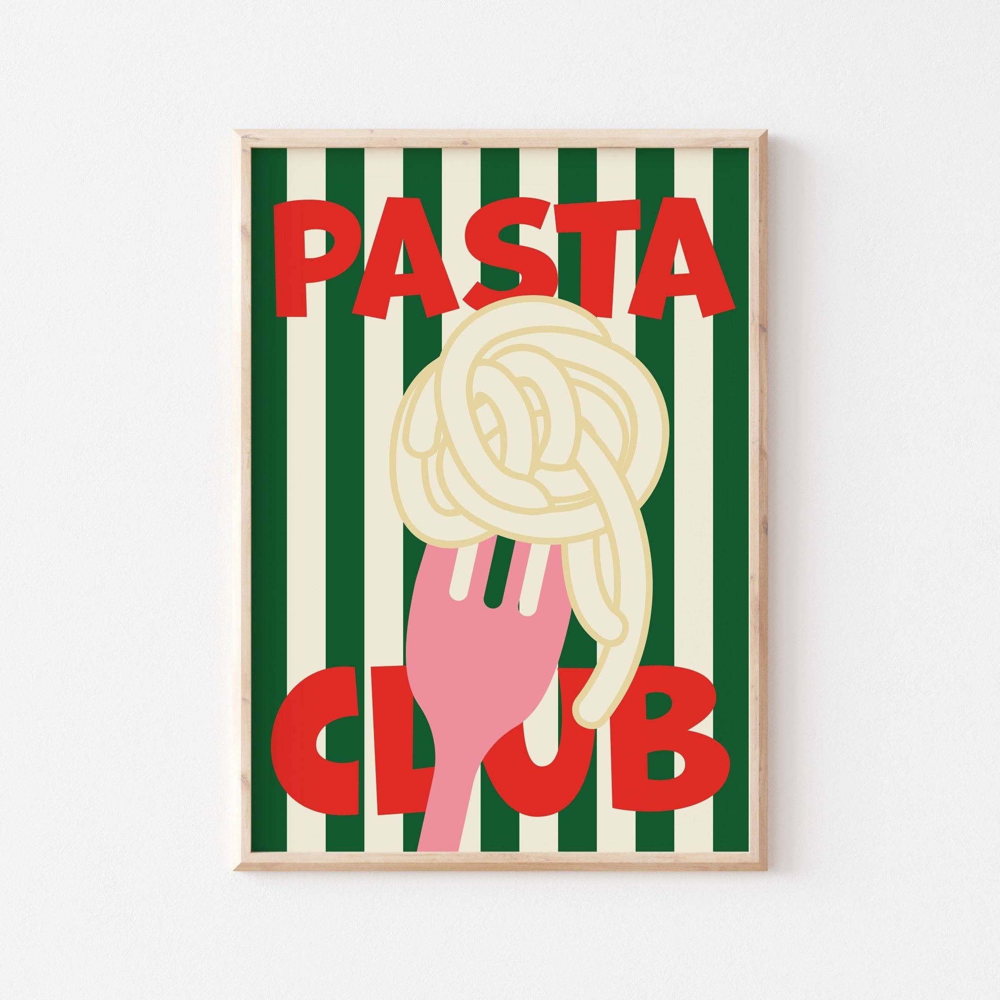 POSTERAMI - Wholesale Art Print - Pasta Club Art Print