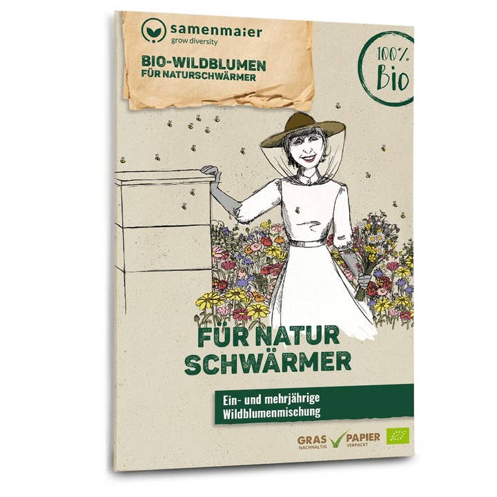 BIO wildflowers for nature lovers for wholesale by Samen Maier