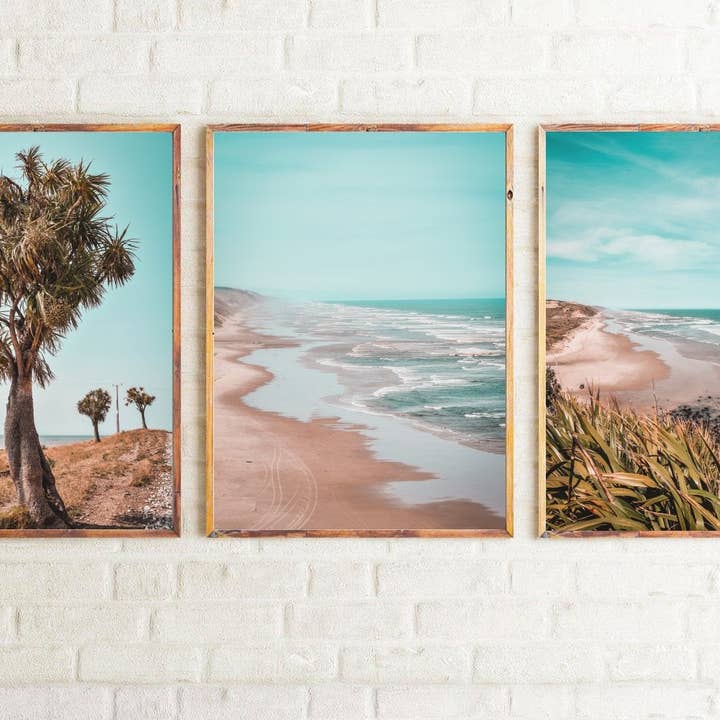 Beach Photography Room Simple 3 Print Set for wholesale by WinsterCreationsâ„¢