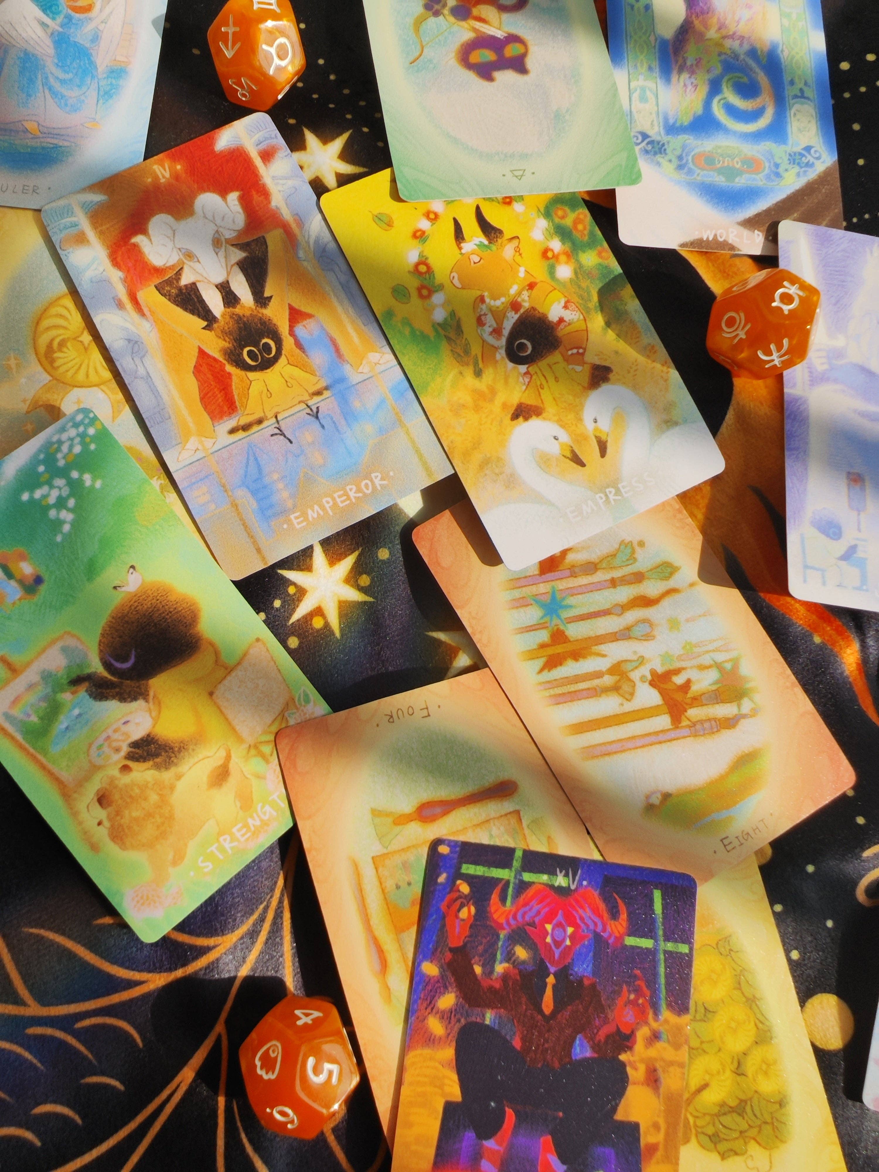 Vermilion Collection - Wholesale Tarot Cards - Uno with the Sun Tarot11