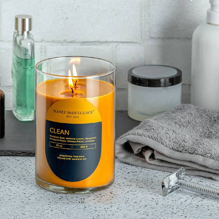 Colonial Candle DE - Wholesale Jar/Filled Candle - Clean 623G Scented Candle2