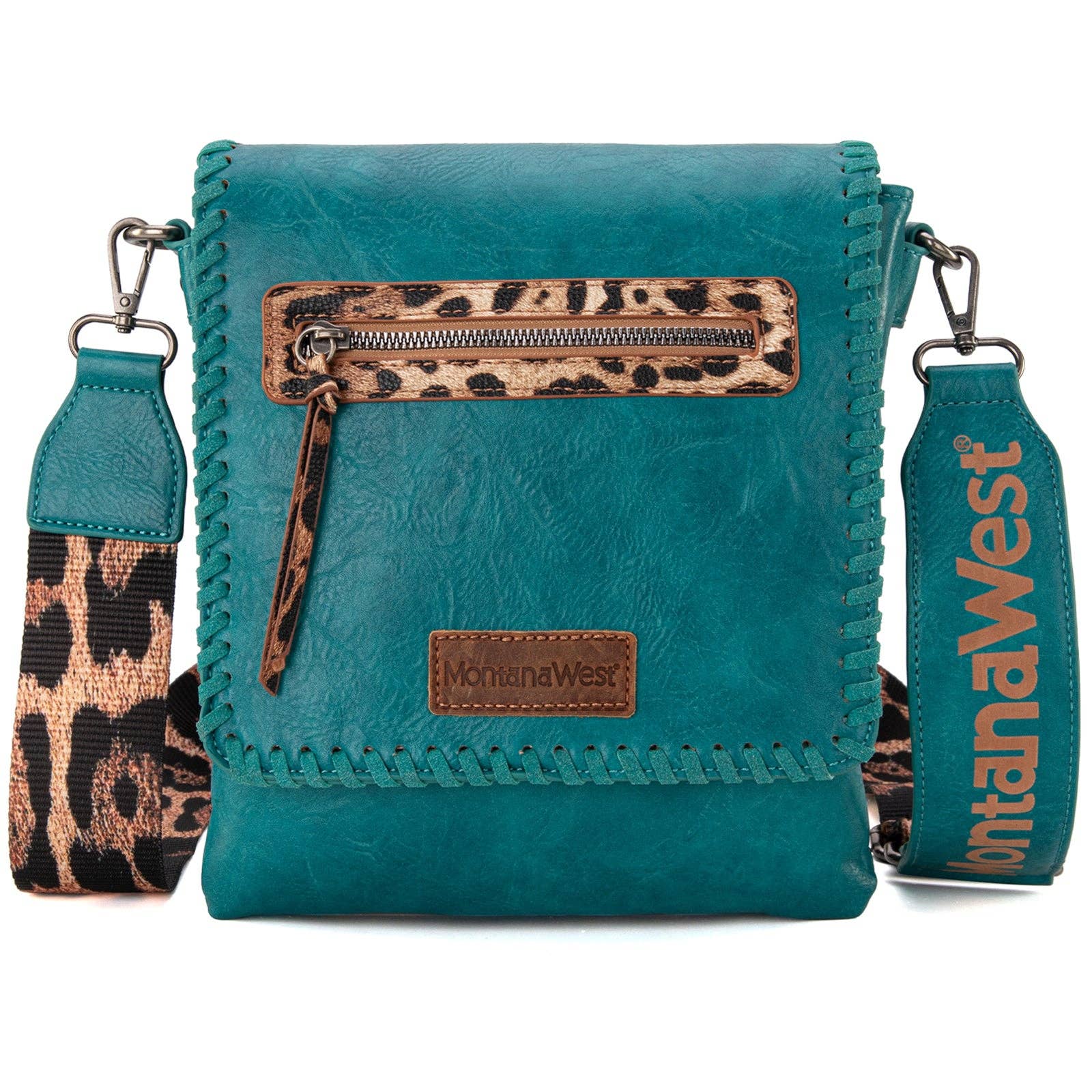 CandBBaby – Engroshandel Crossbodytaske - Dame – Montana West Crossbody-tasker til kvinder med to rum Western Crossbody-taske med printet guitarrem5