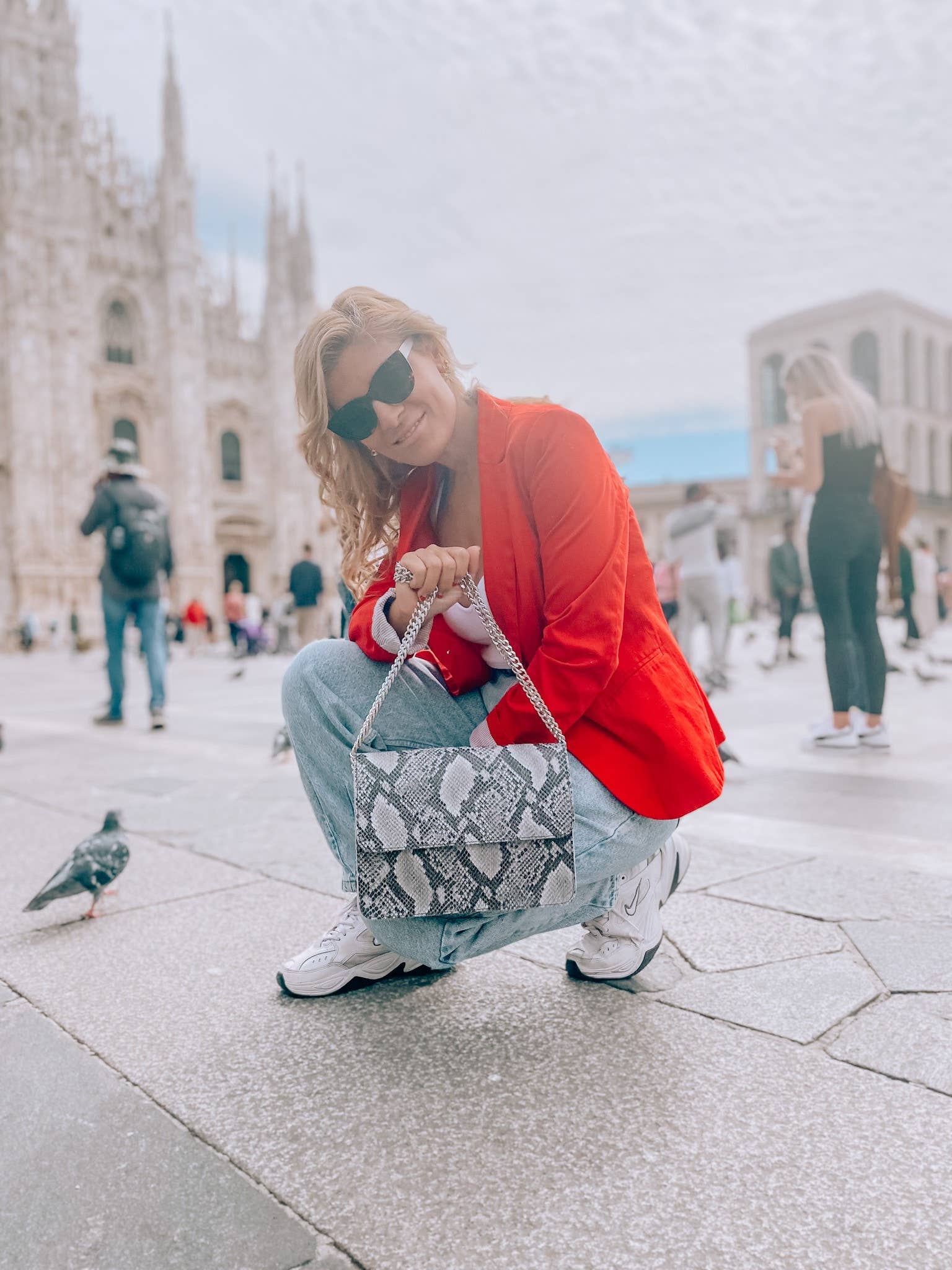 Christina Christi – wholesale Axelväska - Dam – Handgjord läder crossbody väska - dag n natt - axelväska6