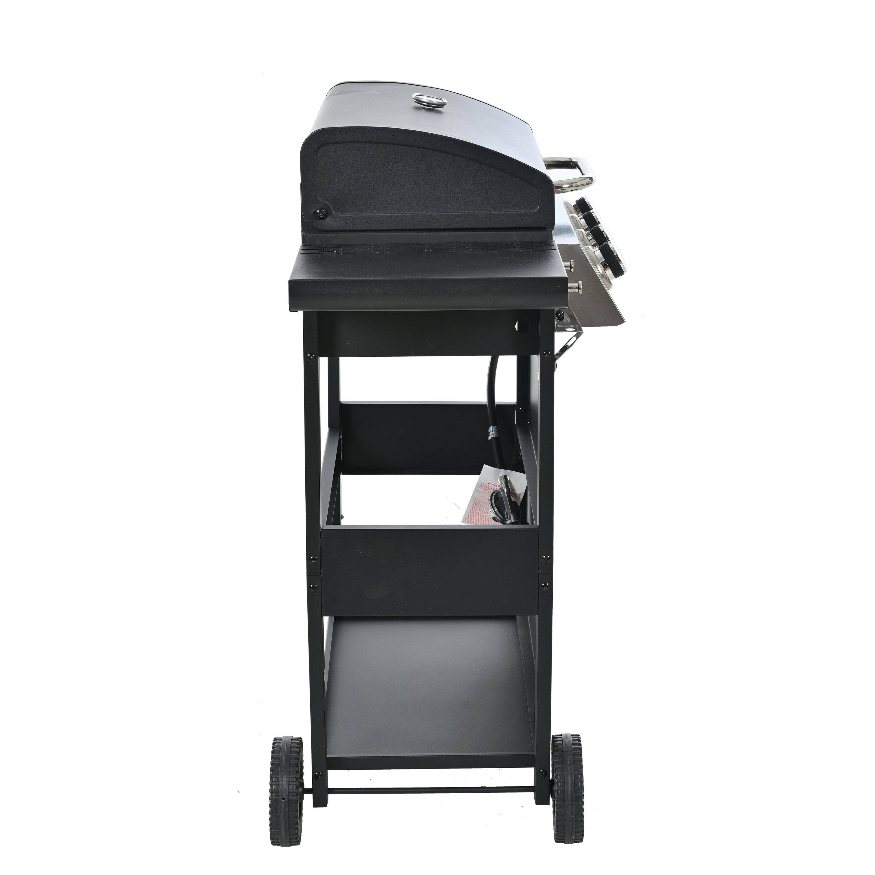 39F Inc. - Vente Outil de gril pour l'extérieur - Gril à propane à 4 brûleurs - 34 000 BTU en acier inoxydable26