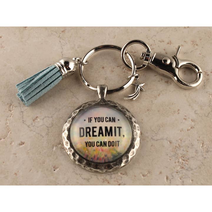 KEY35- If You Can Dream It You Can Do It Keychain for wholesale by Urban Charm