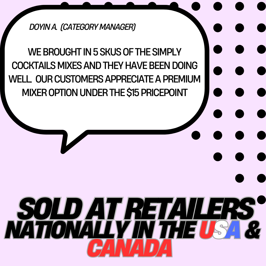 Simply Cocktails - Wholesale Cocktail Mix/Syrup - Cherry & Peach with Lime - Cocktail and Mocktail Mixer4