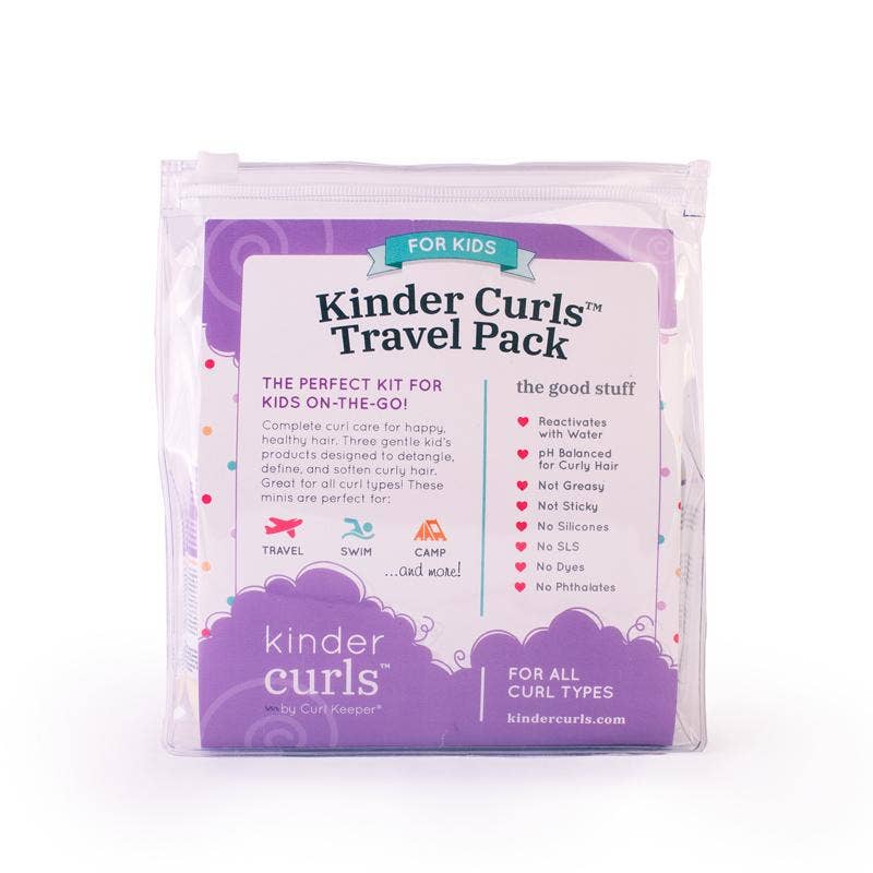 CurlKeeper - Wholesale Haircare Set/Kit - Kinder Curls Travel Set 3.38oz (3 pack)2
