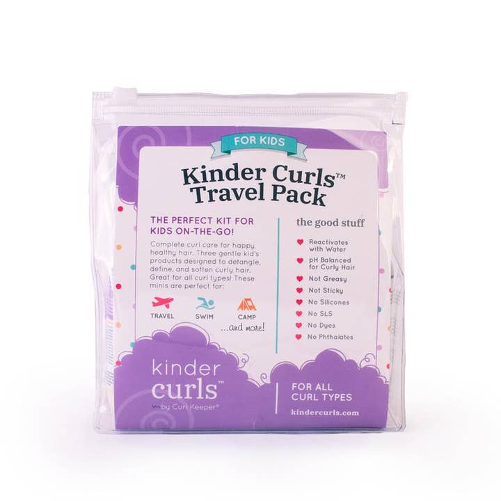 CurlKeeper - Wholesale Haircare Set/Kit - Kinder Curls Travel Set 3.38oz (3 pack)2