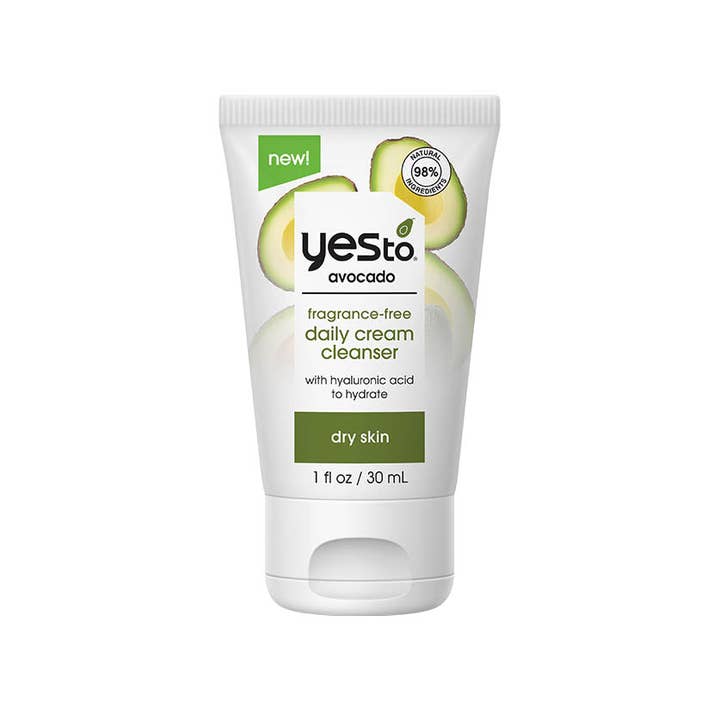Yes To - Vendita all'ingrosso Crema/lozione mani - detergente viso quotidiano senza profumo all'avocado con acido ialuronico per idratare la pelle secca - formato da viaggio
