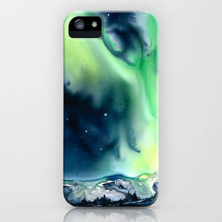 Aurora Borealis Phone Case for wholesale by Brazen Design Studio
