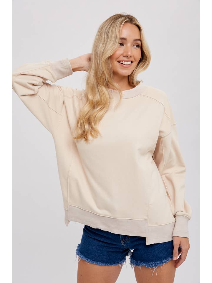 Bluivy - Wholesale Sweatshirt - Women's - BOXY SWEATSHIRT11