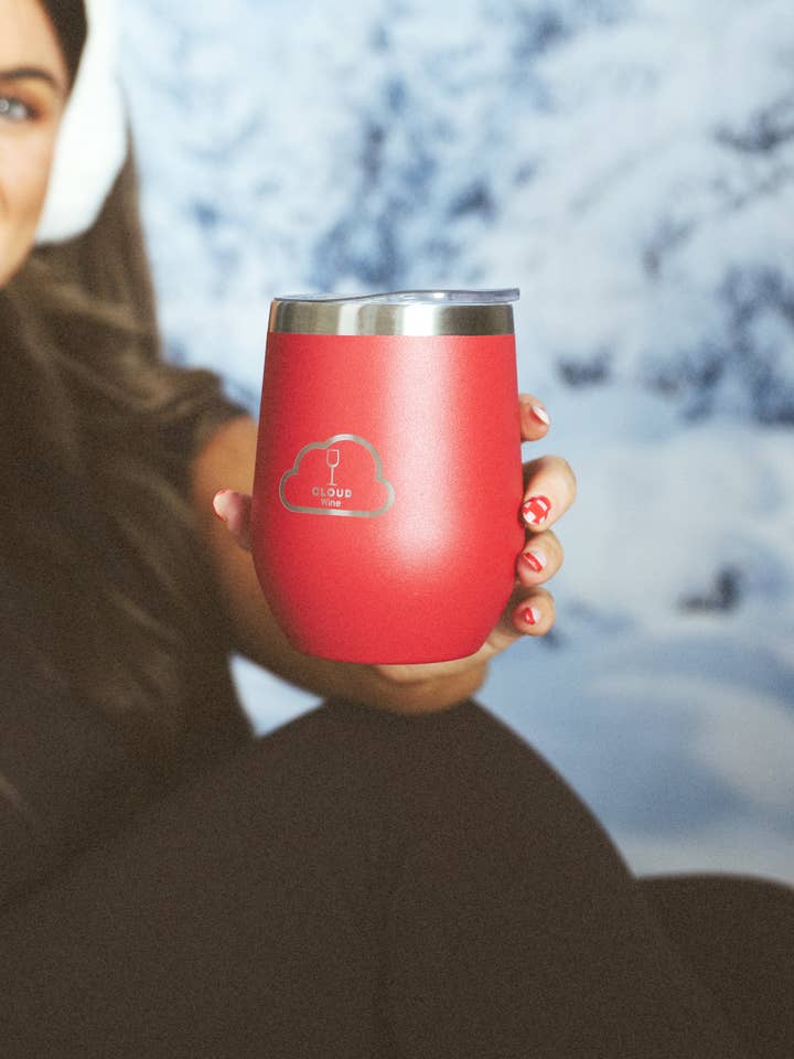 Cherry Cheer Wine Tumbler for wholesale by CloudWine