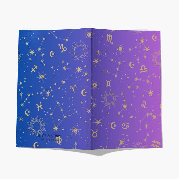 Slate and Script 'Astro' A5 Notebook 80 pages for wholesale by Slate and Script