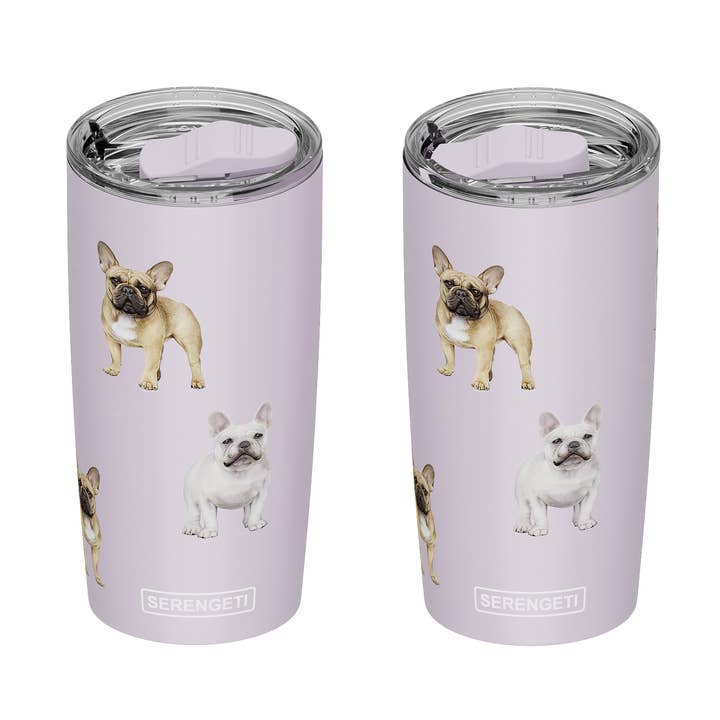 E&S Pets - Wholesale Insulated Mug/Tumbler - 3D Printed - French Bulldog Tumbler, Leak-Proof, Durable0