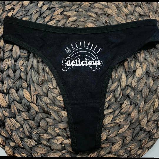 Dirty Grove by Hazel Grove Customs - Wholesale Underwear - Women's - Magically Delicious Thong, Sexy Thong